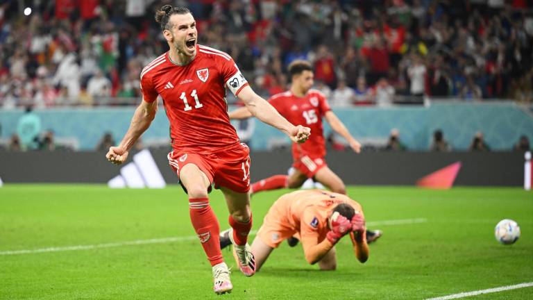 Gareth Bale fue el autor del gol del empate por Gales ante Estados Unidos.
