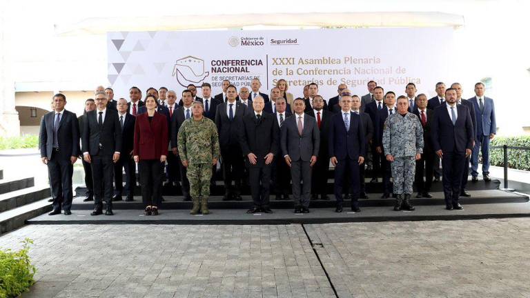 Reunión de titulares de las secretarías de seguridad pública del País.