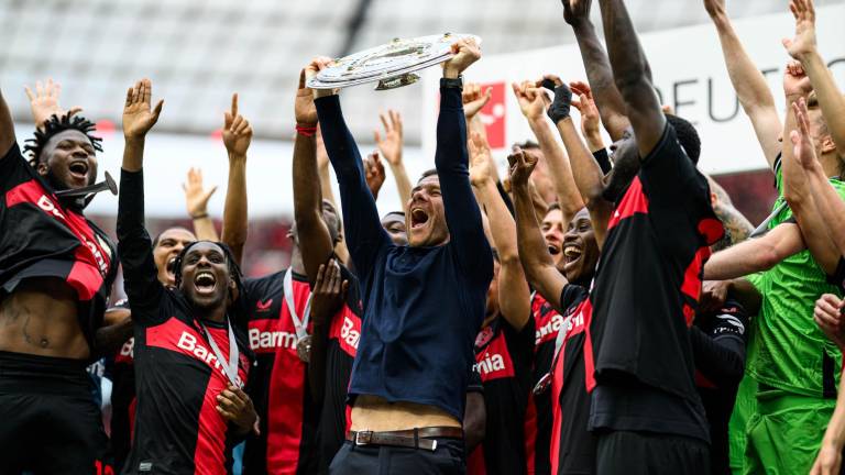 Xabi Alonso consolidó una histórica campaña con el Bayer Leverkusen.