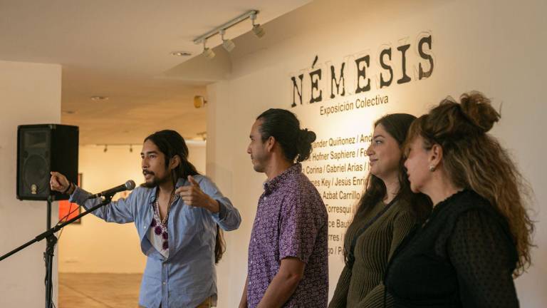 Artistas concluyen la exposición ‘Némesis’ en la GAALS.