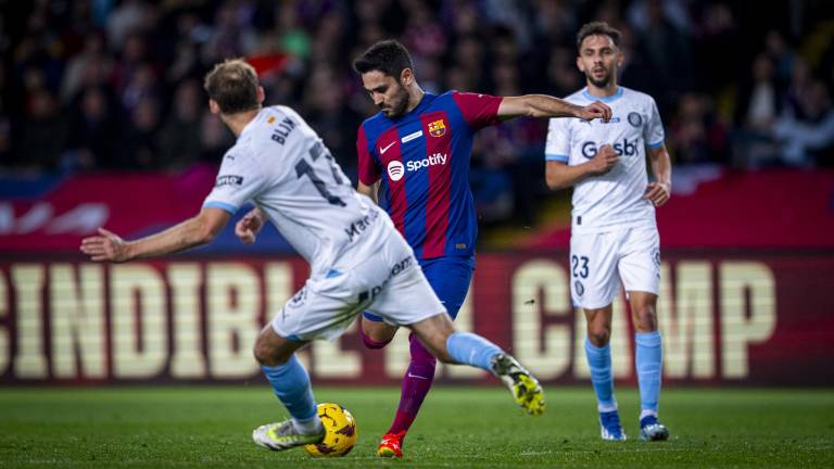 Barcelona sufre el descalabro en casa.