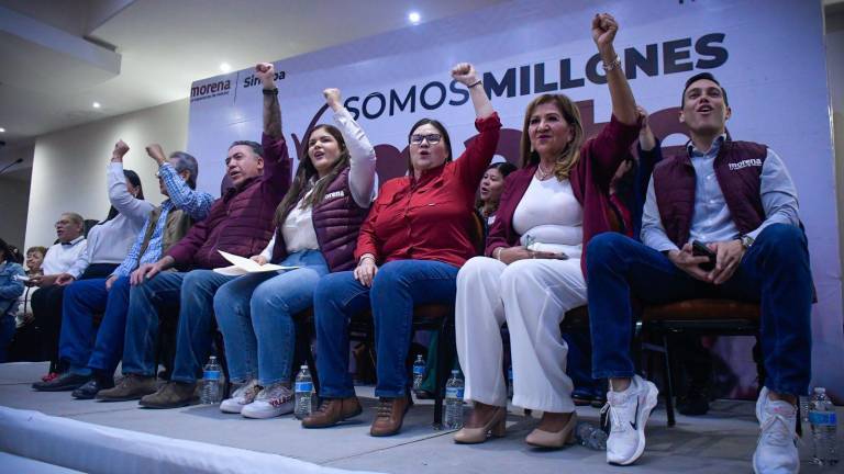 Este domingo, Morena concluyó su gira relativa a la campaña informativa de afiliación y credencialización en un evento público en Culiacán.