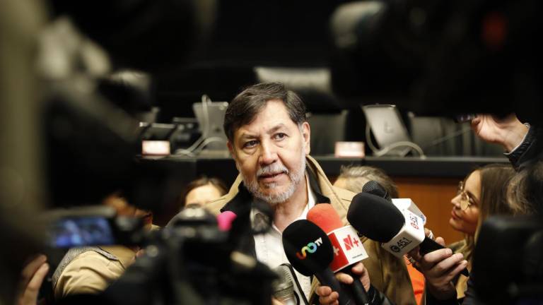 Ante los cuestionamientos de un reportero, Noroña respondió que francamente, no le vio fuera el estilo de Andy López.