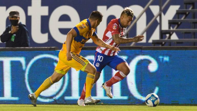 Atlético de San Luis iguala a dos ante Tigres.