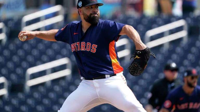 José Urquidy ha tenido par de aperturas en la presente pretemporada de los Astros de Houston.