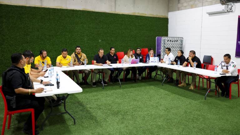 Se realizó la junta de seguridad para el partido.