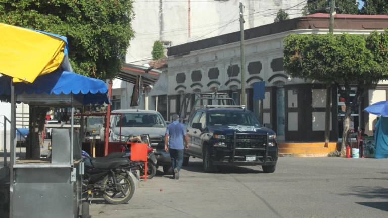 Elementos de seguridad tanto municipal, como estatal y federal hacen vigilancia en el municipio.