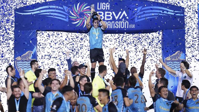 Cancún celebra su primer título.