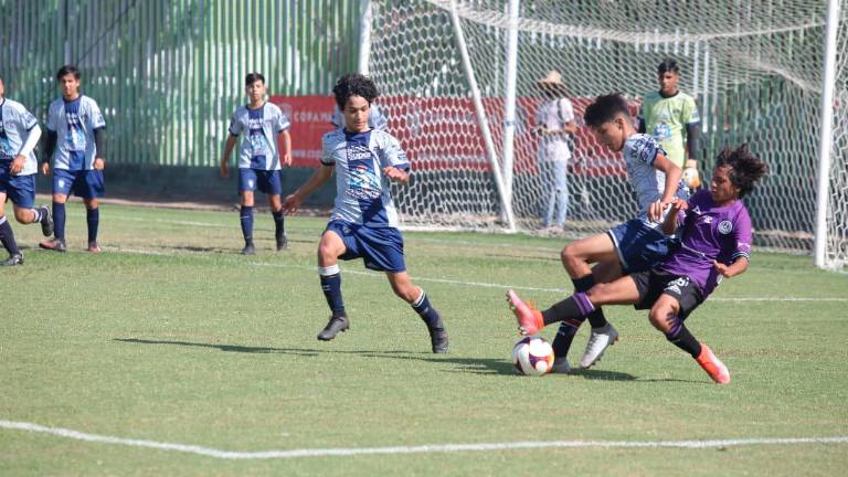 Básicas Mazatlán FC lleva buena marcha en sus diversas categorías de la Copa Mazatlán Futbol 11.