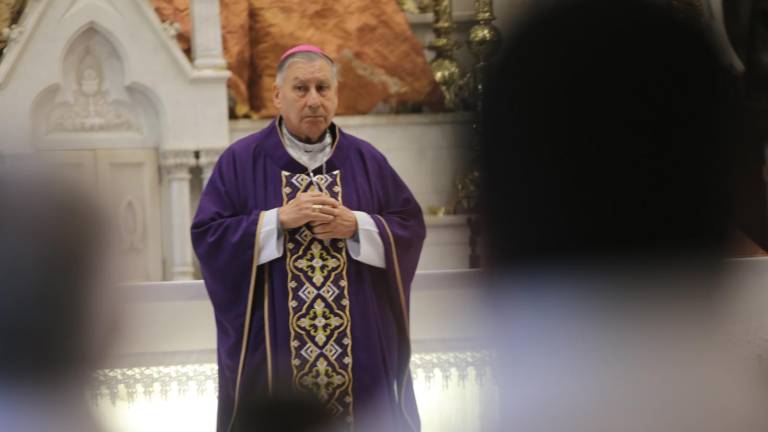 Obispo de la Diócesis de Mazatlán, Monseñor Mario Espinosa Contreras.