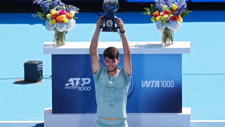Carlos Alcaraz se proclamó campeón en el Masters de Cincinnati.
