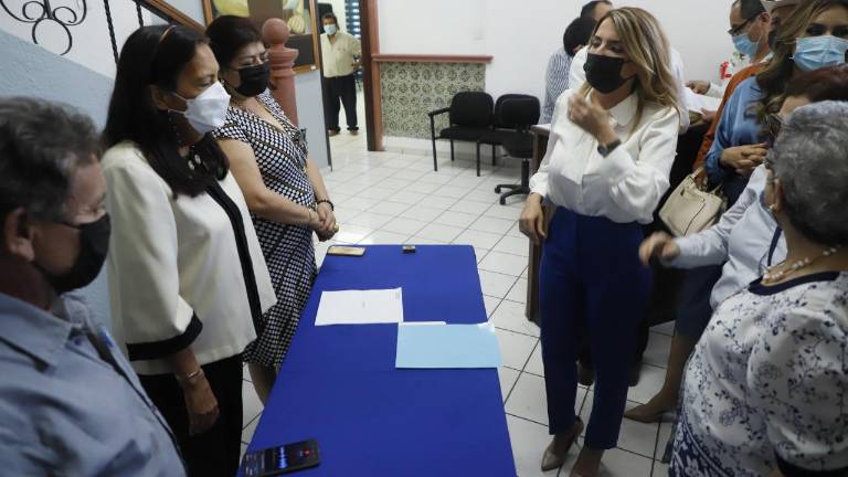 La aspirante a presidenta estatal del PAN Sinaloa comentó que buscará alcanzar la unidad del partido.