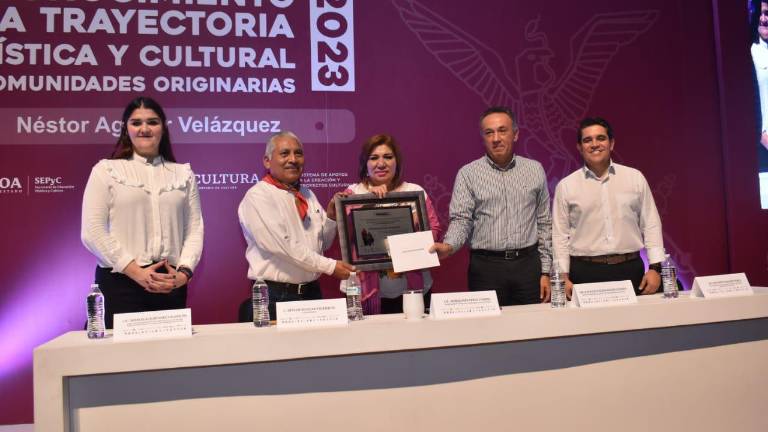 Marcela Quiñónez Calderón, Néstor Aguilar Velázquez, María Inés Pérez Corral, Juan Avilés Ochoa y Ricardo Madrid.