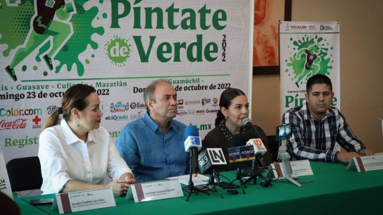 Los pormenores de la carrera “Píntate de Verde 2022” fueron dados a conocer.