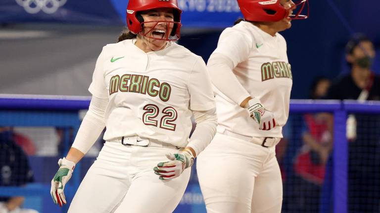 Los uniformes de la escuadra mexicana no tenían la bandera de México ni el logo del COM.