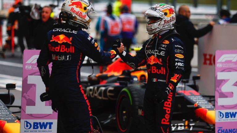 Sergio “Checo” Pérez y su escudería analizan los grandes momentos vividos en 2022.