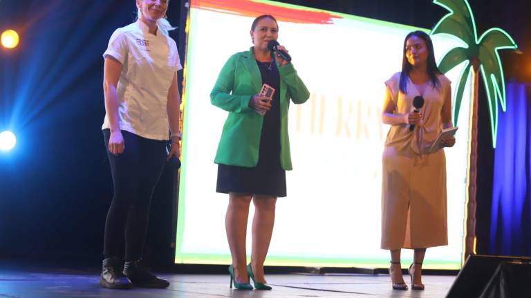 Inauguración del Foro Estudiantil del Movimiento Gastronómico Tierra y Sal que inició en Mazatlán.