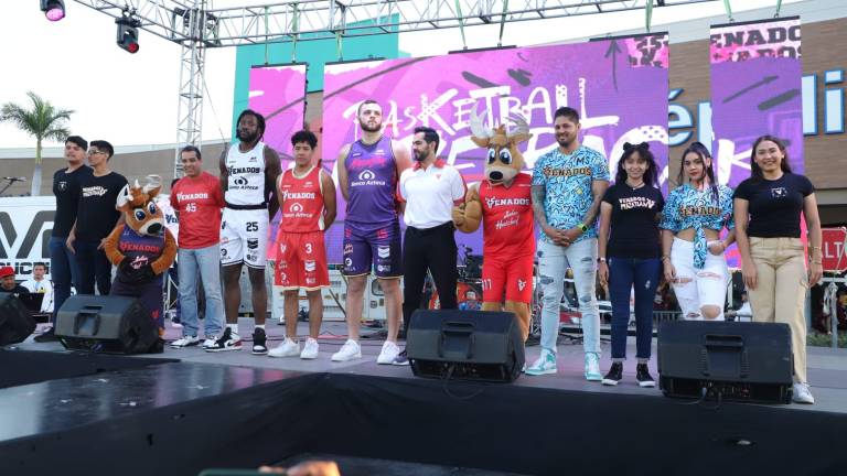 Venados Basketball presentó sus jerseys para la temporada 2023 del Cibacopa, así como su línea de ropa deportiva.