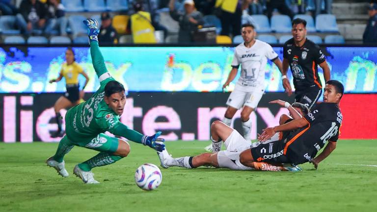 Pachuca y Pumas empataron en el Hidalgo.