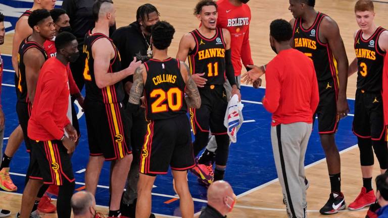 Los Hawks de Atlanta lograron imponerse a los Knicks en Nueva York.