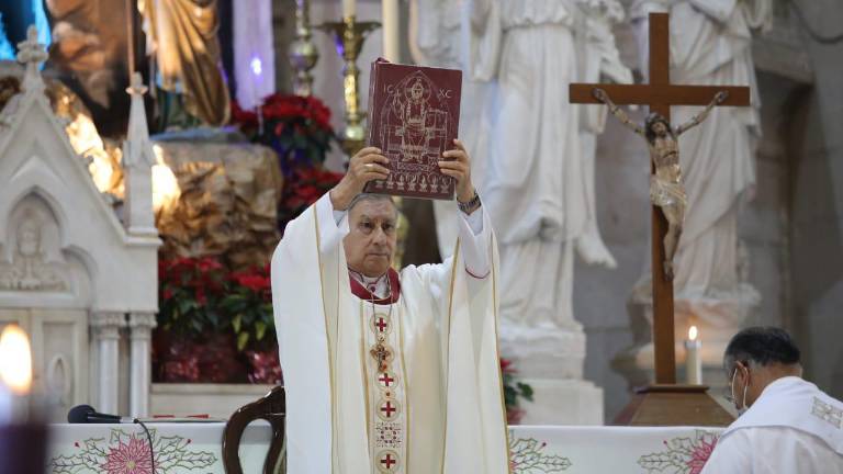 Obispo de la Diócesis de Mazatlán, Monseñor Mario Espinosa Contreras.