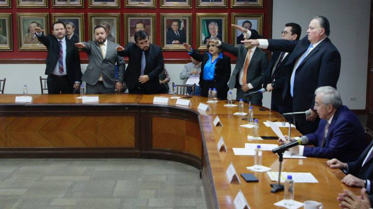 Toma de protesta del consejo directo del Consejo de Notarios del Estado de Sinaloa.