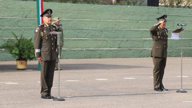 El General Guillermo Briseño Lobera asume como Comandante Interino de la Tercera Región Militar.
