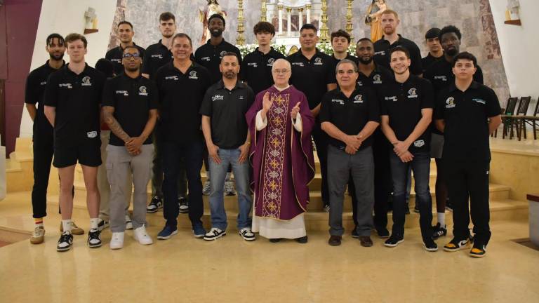 Caballeros de Culiacán piden por una buena temporada.