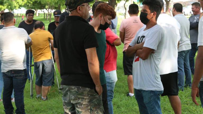 Los tortilleros se reunieron el Parque Lineal.