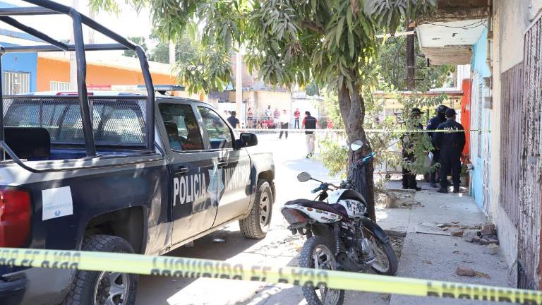 Policías Municipales se encargaron de acordonar el área.