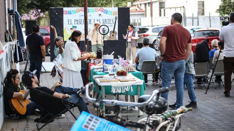 El Paseo de las Artes se lleva a cabo en el callejón Andrade.