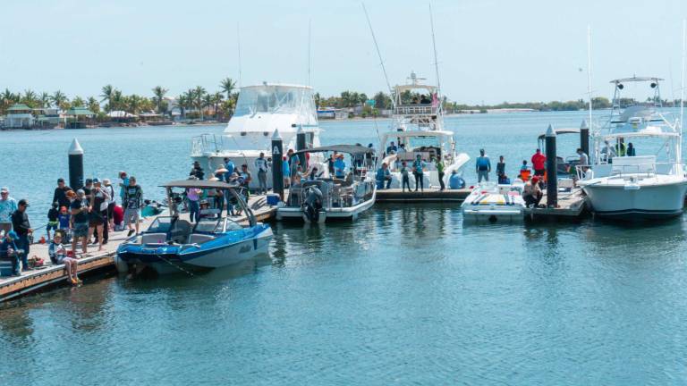 La Marina Isla de Cortés, en Navolato, celebró a los “peques” con un torneo de pesca.