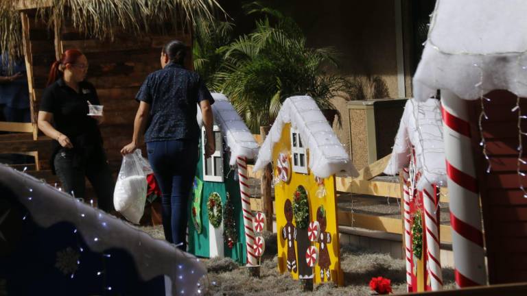 Durante estas épocas festivas recomiendan no dejar las luces encendidas de la decoración navideña para evitar accidentes.
