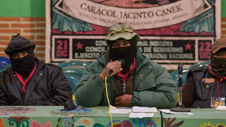 Integrantes del EZLN.