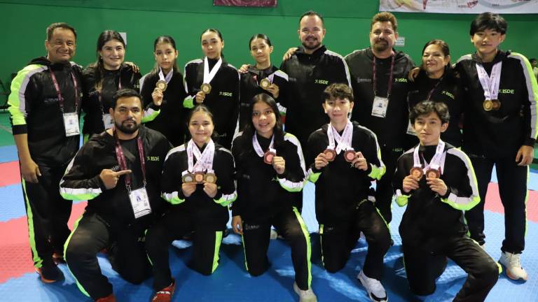 Sinaloa logra tres medallas de oro y cinco de bronce.