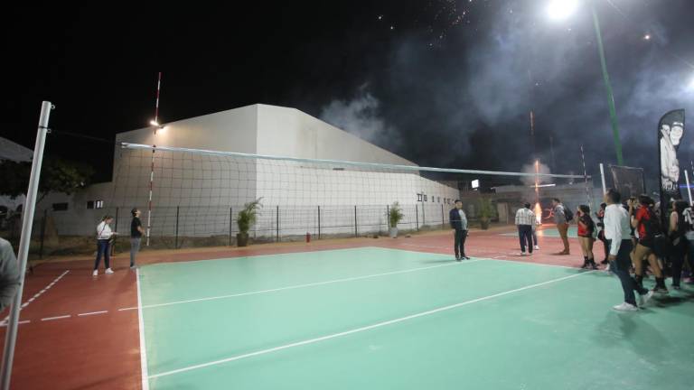 Los voleibolistas locales tendrán espacios más dignos para la práctica de su deporte.