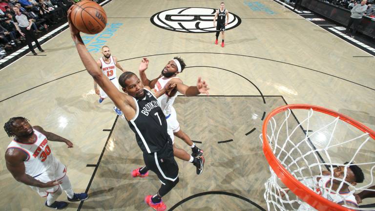 Kevin Durant dio un gran espectáculo.