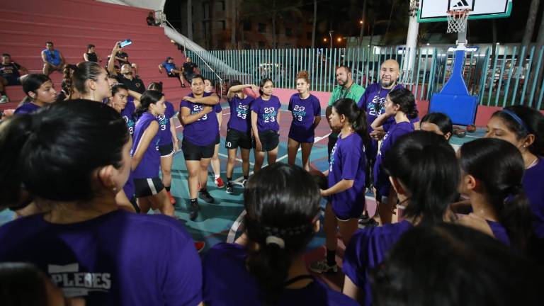 Las aspirantes a jugar con Las Plebes Basketball, durante el Try Out organizado el pasado fin de semana.
