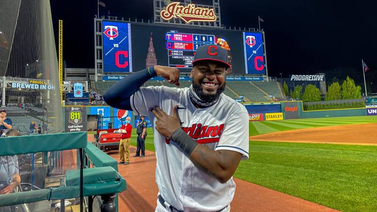 Franmil Reyes demostró su poder ante los Mellizos de Minnesota.