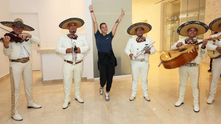Aryna Sabalenka ya se encuentra en Cancún para disputar el WTA Finals.