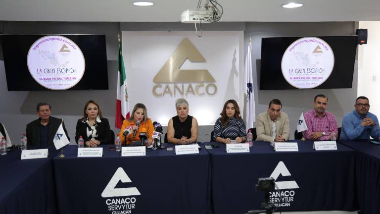 La Canaco Culiacán se suma a la iniciativa “La Gran Escapada, El Buen Fin del Turismo”.