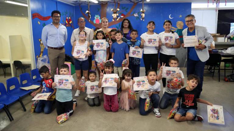 Clausuran taller ‘Cantos y juegos’, en Navolato