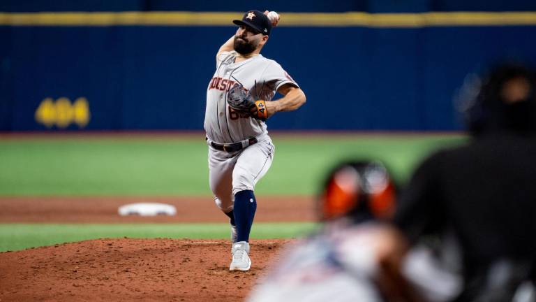 José Urquidy tuvo su mejor apertura en la presente temporada para los Astros.