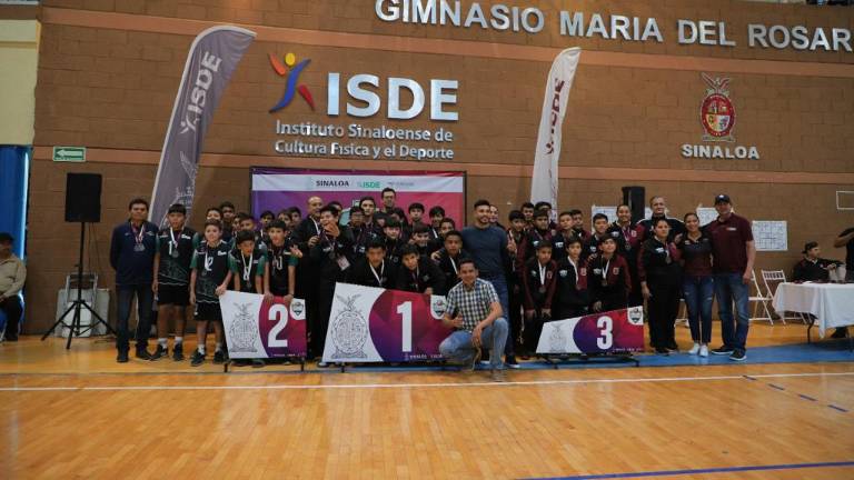 Se definen los medallistas del voleibol de sala.