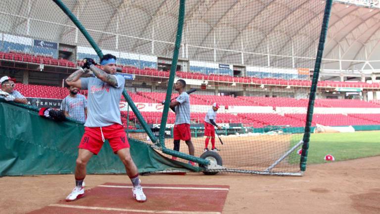 Ricky Álvarez ya entrena en el Teodoro Mariscal, en la pretemporada de Venados de Mazatlán.
