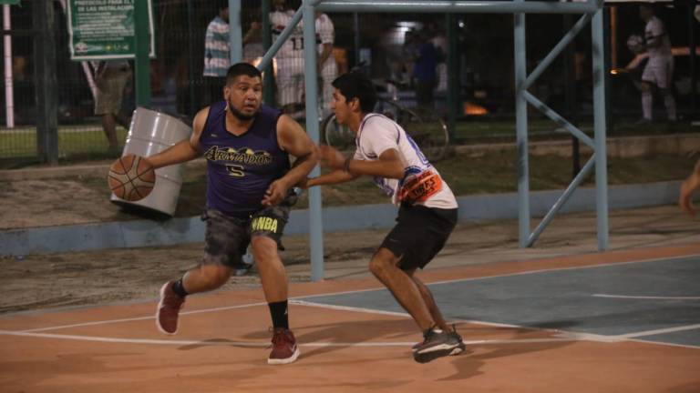Las acciones en el parque deportivo Los Mangos de la Colonia Burócrata.