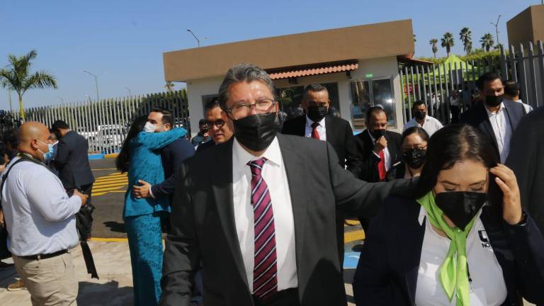 El presidente de la Junta de Coordinación Política del Senado de la República, Ricardo Monreal.