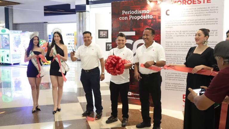 Fotógrafos de Mazatlán y Culiacán participan en la exposición.