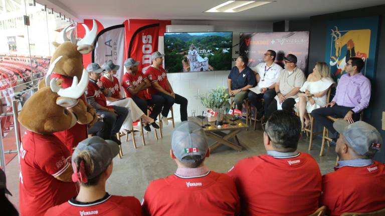 Venados de Mazatlán y Vizsla Silver Corp anunciaron su alianza en conferencia de prensa.