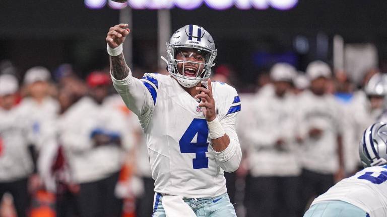 Dak Prescott, quarterback de los Dallas Cowboys.
